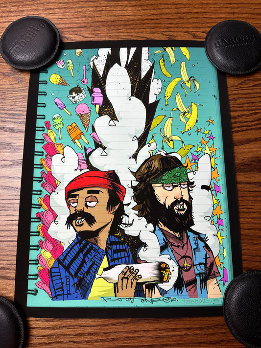 Jim Mahfood – Cheech & Chong, 12 x 16 in, art print