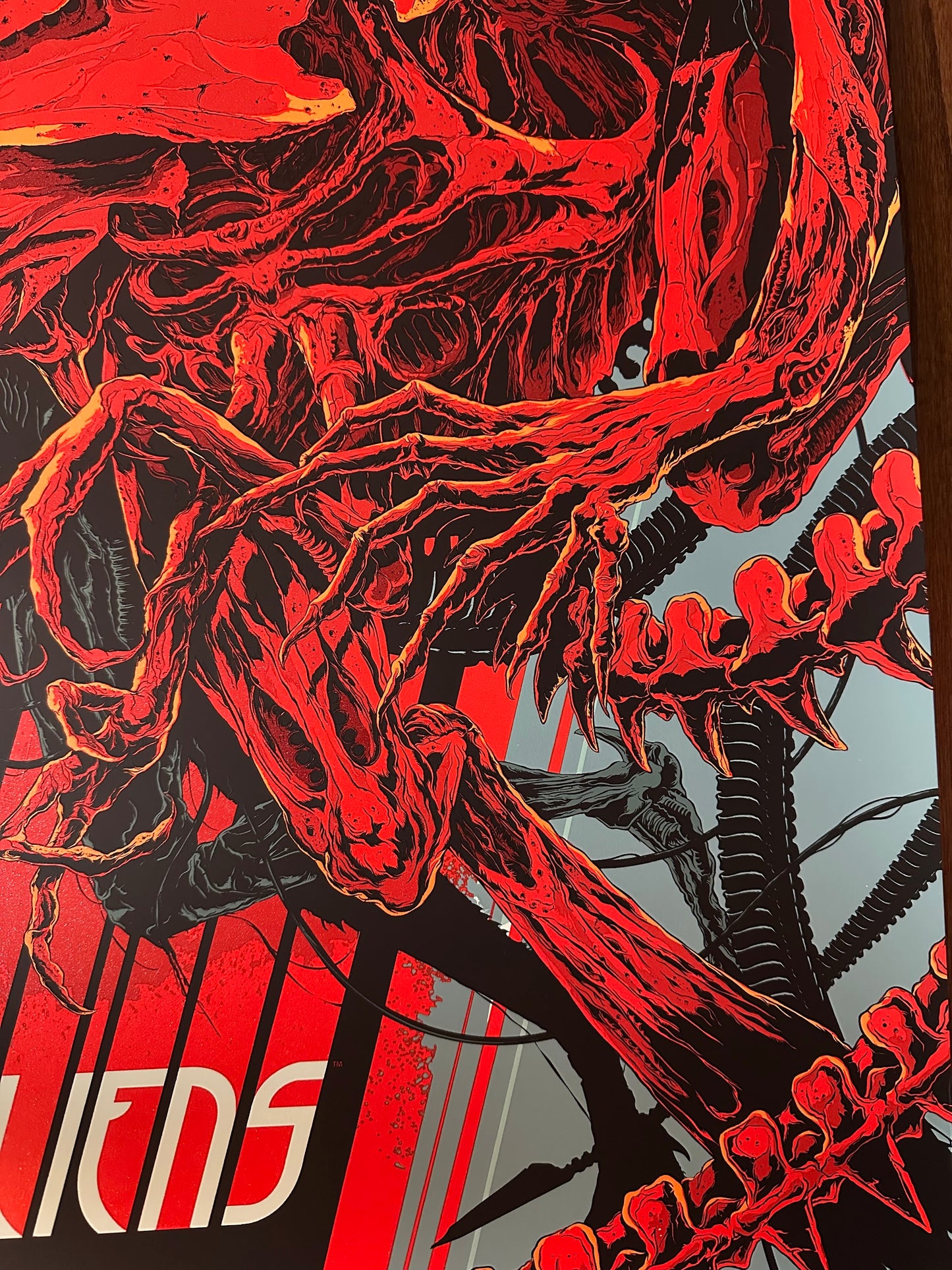 Ken Taylor - Aliens 24x36 movie poster - detail image 5