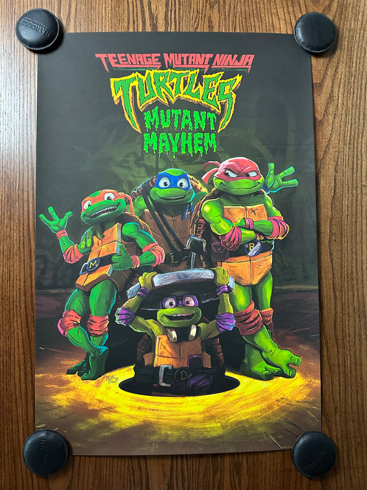Matheuss Berant – TMNT Mutant Mayhem, 24 x 36 in, poster