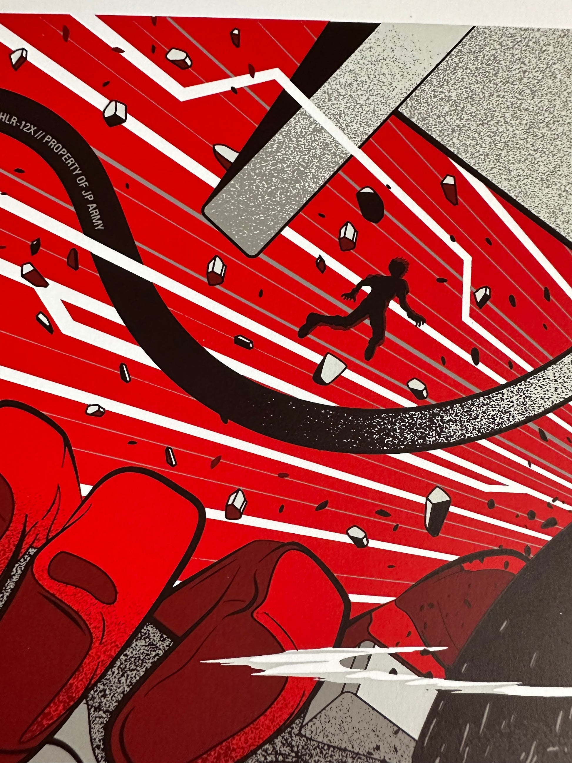 Guillaume Morellec – Akira "Kung-Fu Theater", 18 x 24 in, art print, image 6