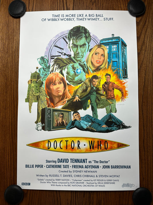 Paul Mann – Doctor Who, 24 x 36 in, poster