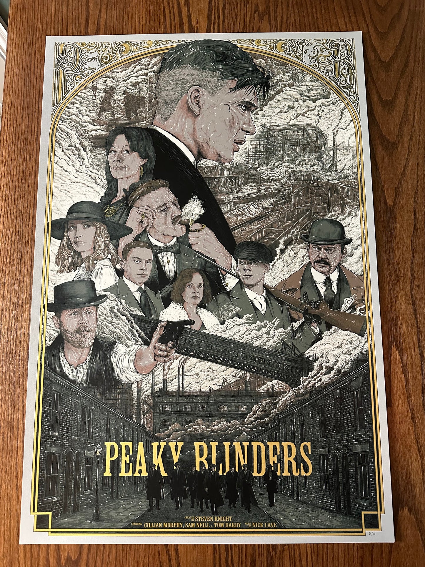 Andrew Rowland - Peaky Blinders 24x36 movie poster