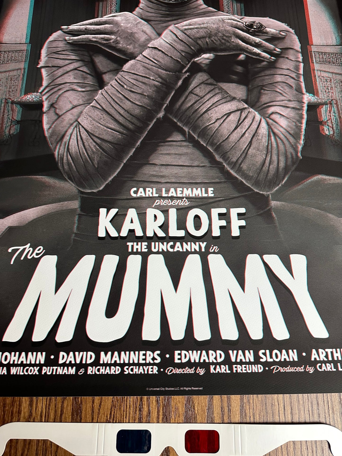 Tom Walker – The Mummy 3D Variant, 24 x 36 in, poster, image 4