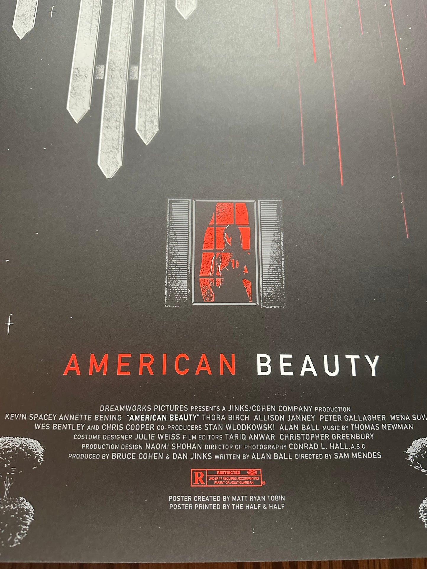 Matt Ryan Tobin – American Beauty, 24 x 36 in, poster, image 7