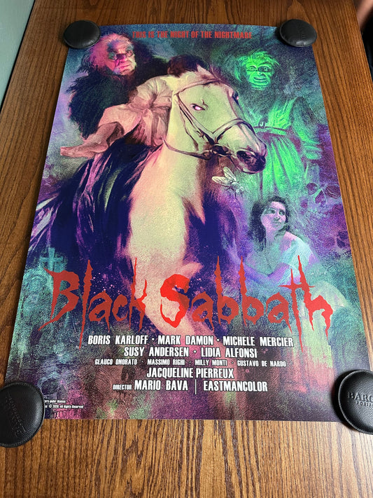 Richard Hilliard – Black Sabbath, 24 x 36 in, poster