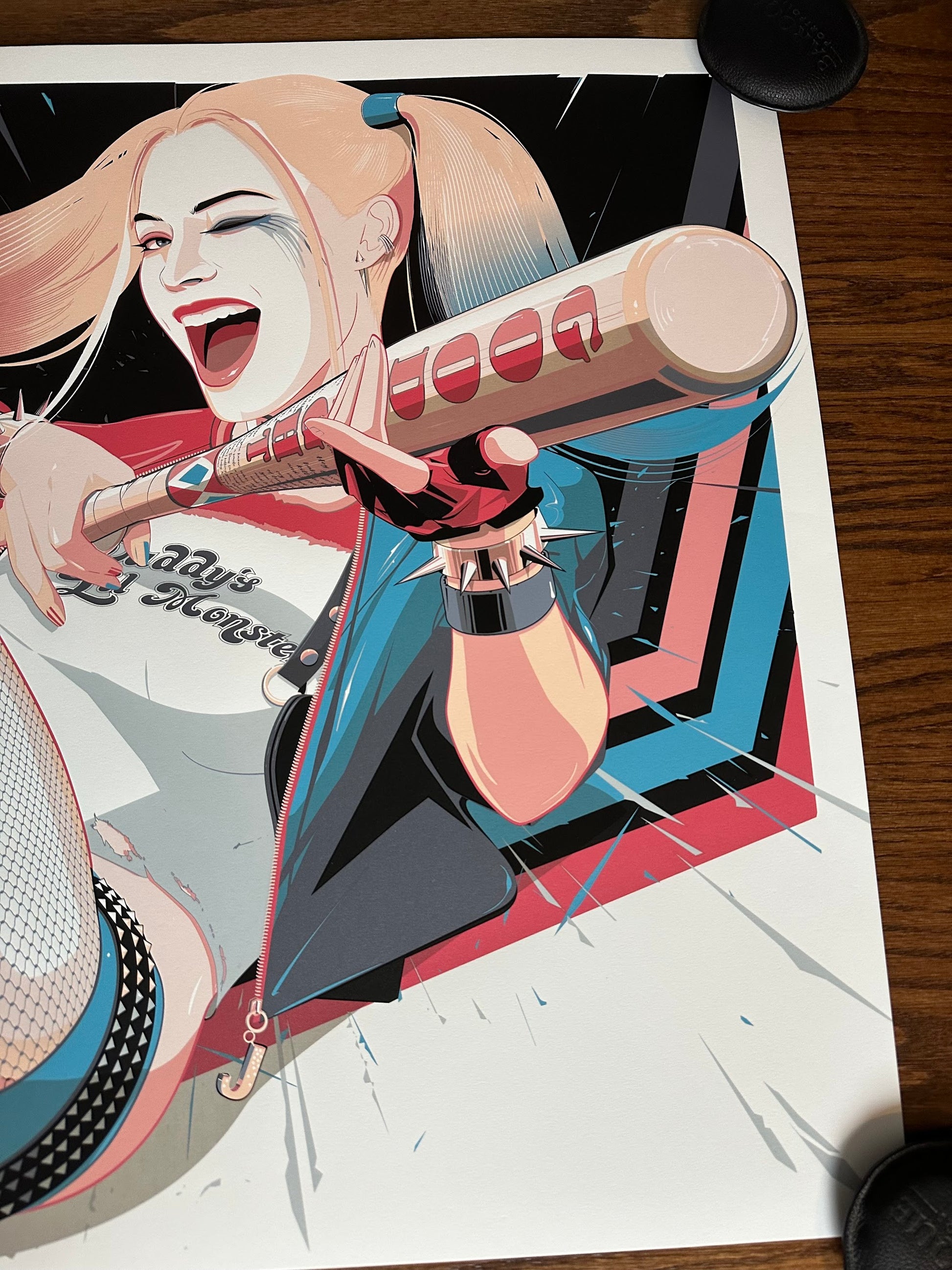 Craig Drake – Harley Quinn, 36 x 24 in, poster, image 4