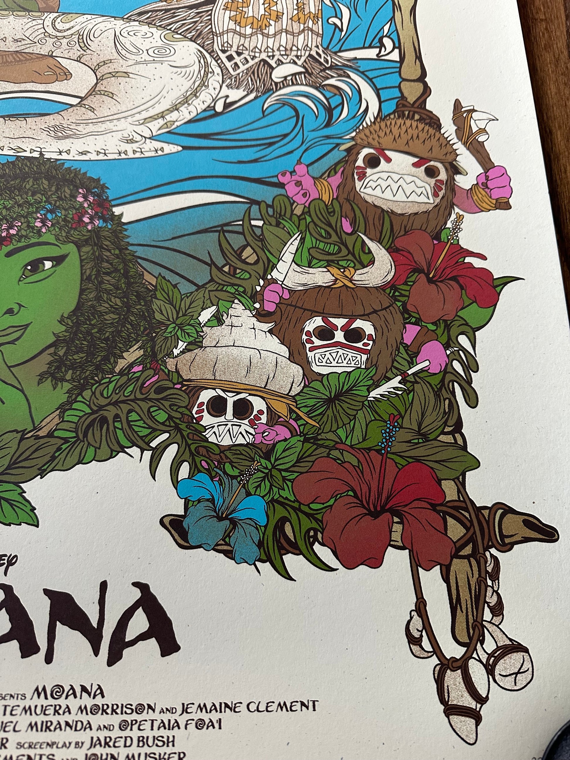Mainger – Disney's Moana, 24 x 36 in, poster, image 9