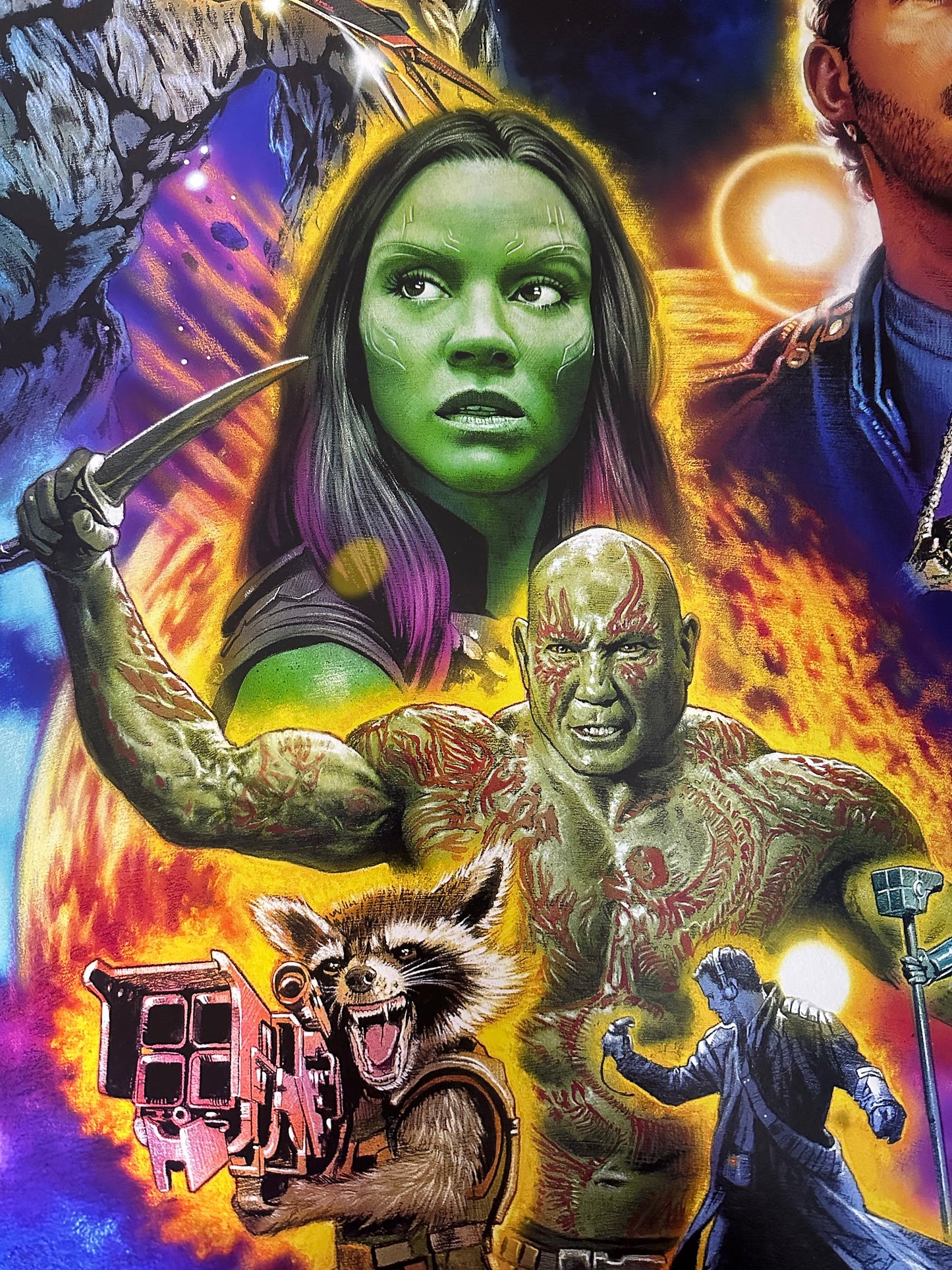 Roger Motzkus – Guardians of the Galaxy, 24 x 36 in, poster, image 4