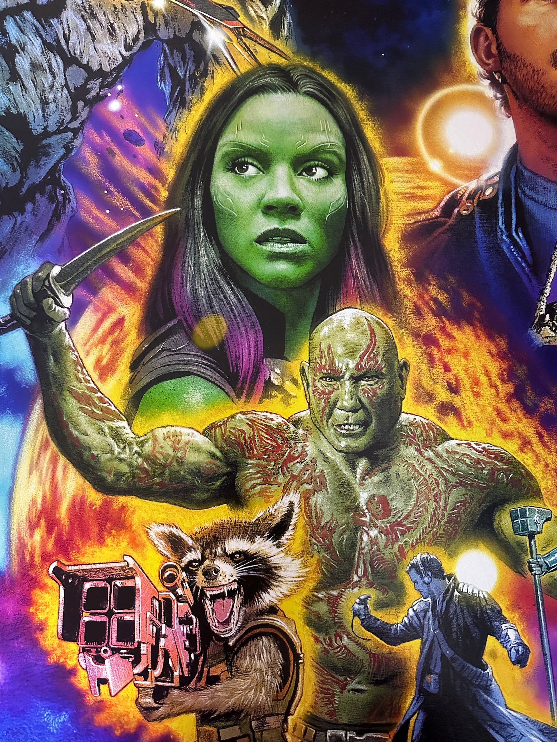 Roger Motzkus – Guardians of the Galaxy, 24 x 36 in, poster, image 4