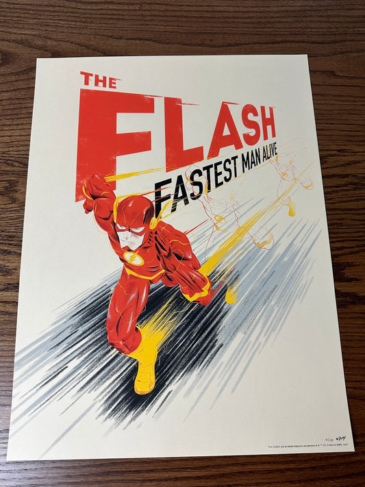 Doaly – The Flash, 18 x 24 in, art print, image 3