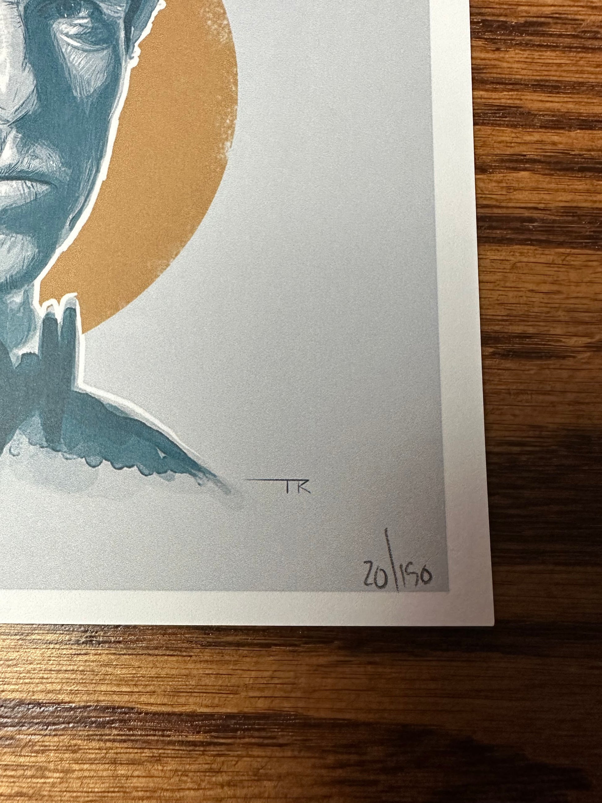 Tom Ralston – James Bond 007 Pierce Brosnan Portrait, 6 x 6 in, art print, image 3
