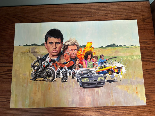 Paul Mann - Mad Max Art Variant 36x24 movie poster