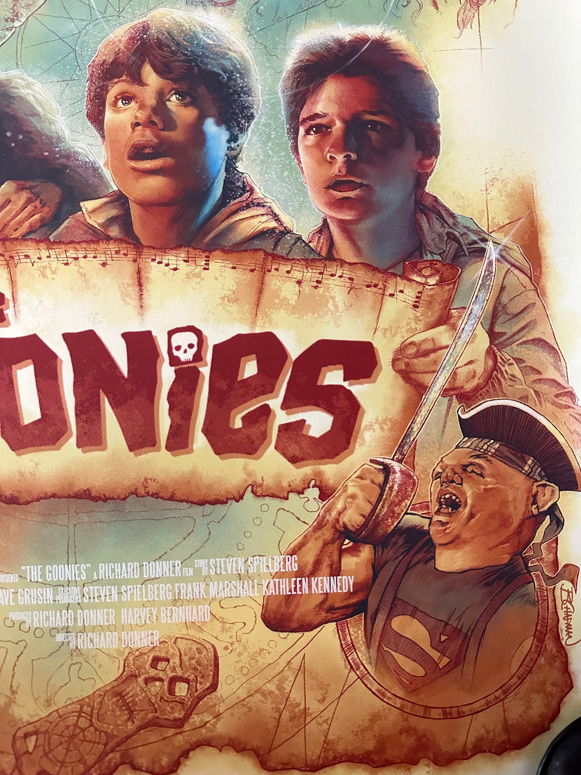 Barret Chapman – The Goonies, 24 x 36 in, poster, image 5
