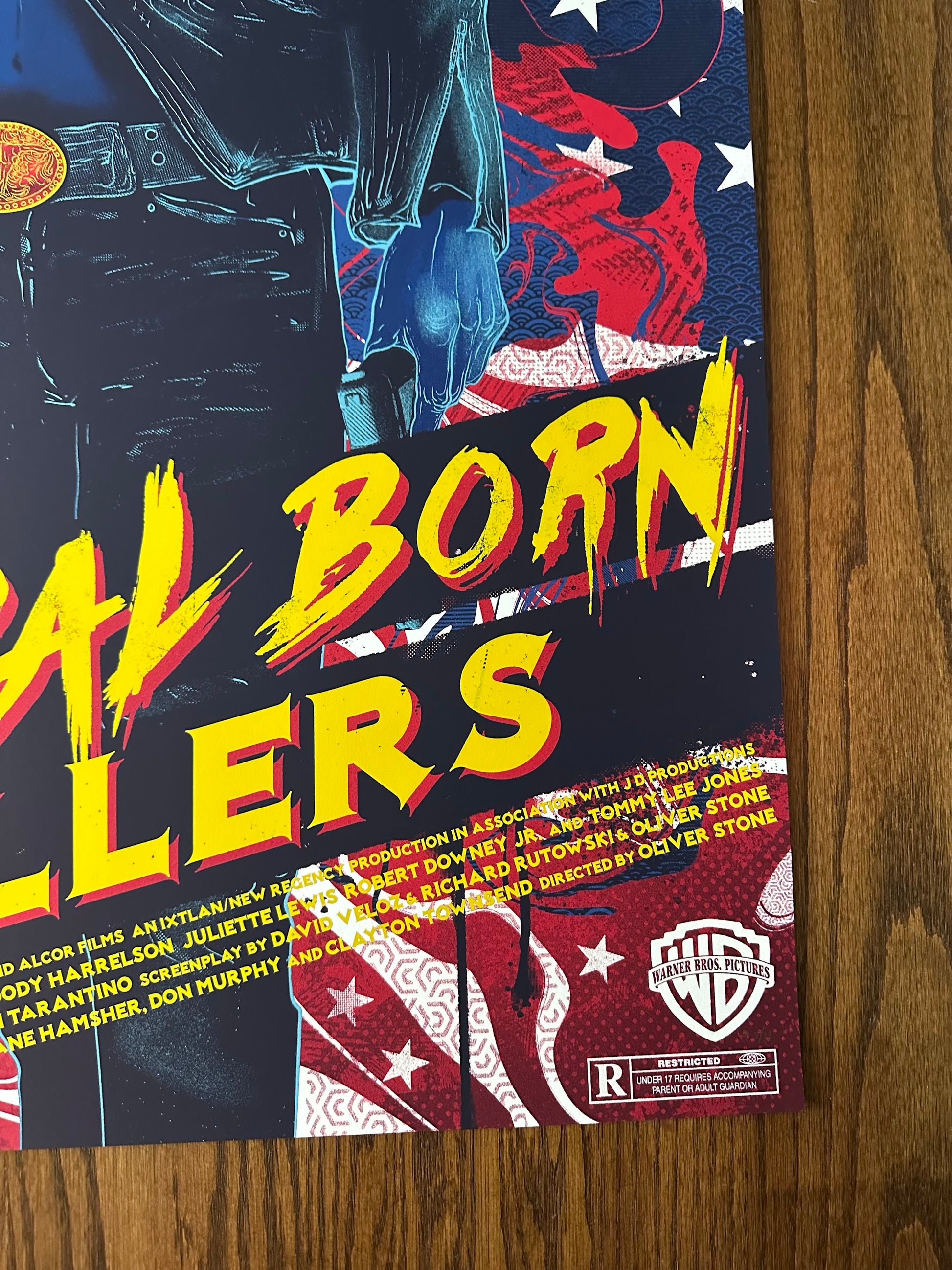Nikita Kaun – Natural Born Killers, 24 x 36 in, poster, image 7