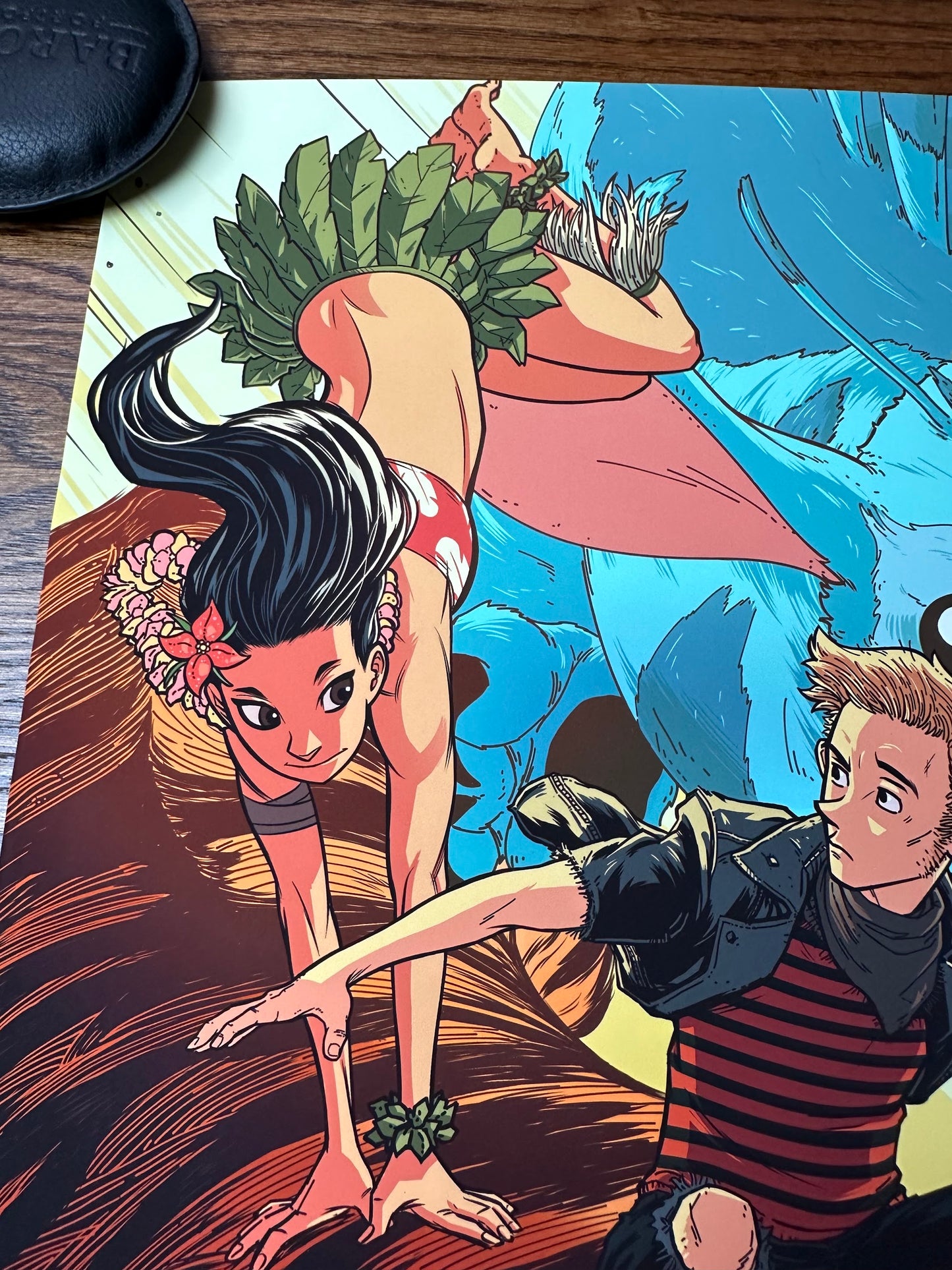 Andrew Sebastian Kwan – Lilo & Calvin, 13 x 19 in, art print, image 2