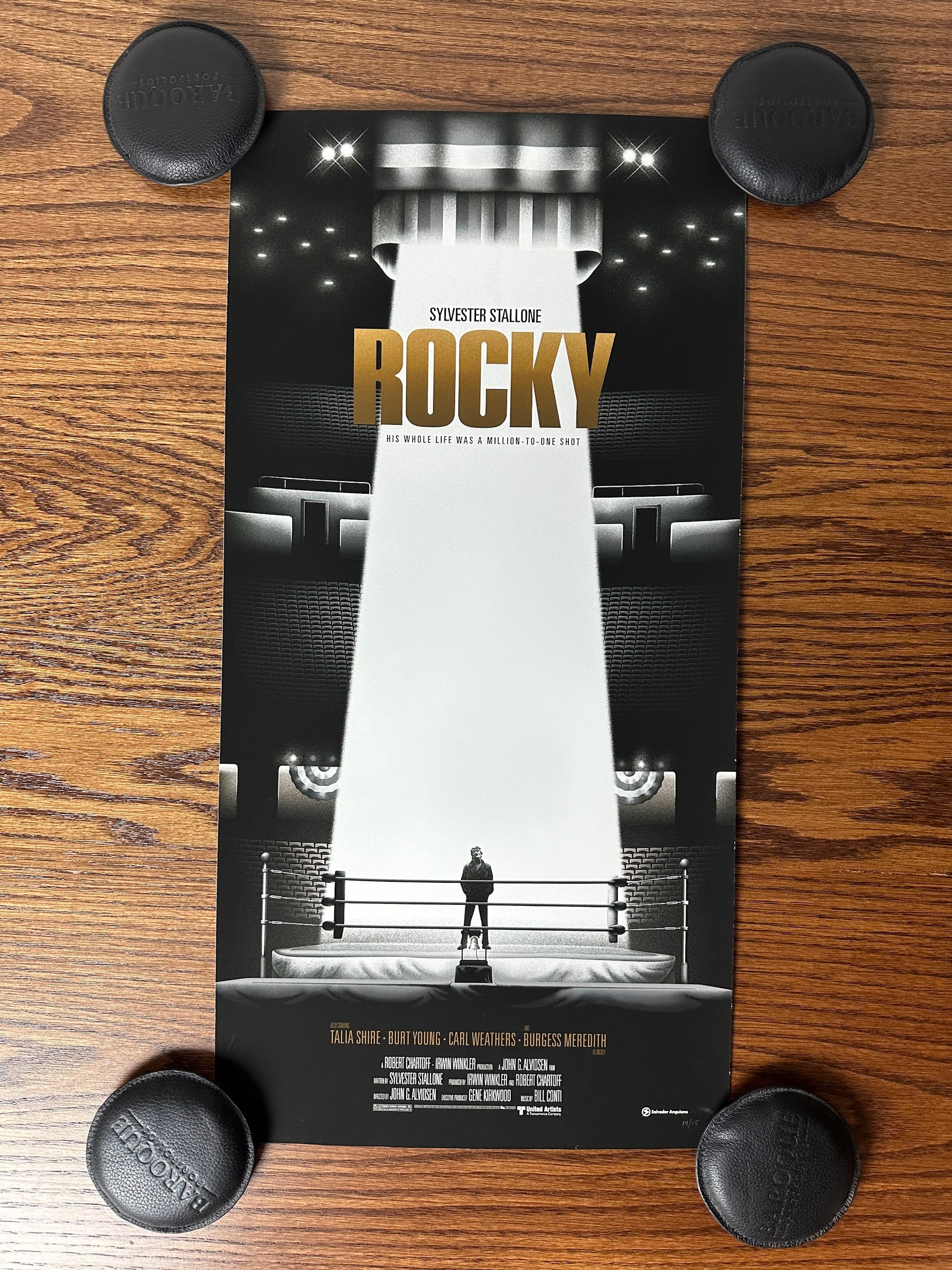Salvador Anguiano – Rocky, 12 x 24 in, art print