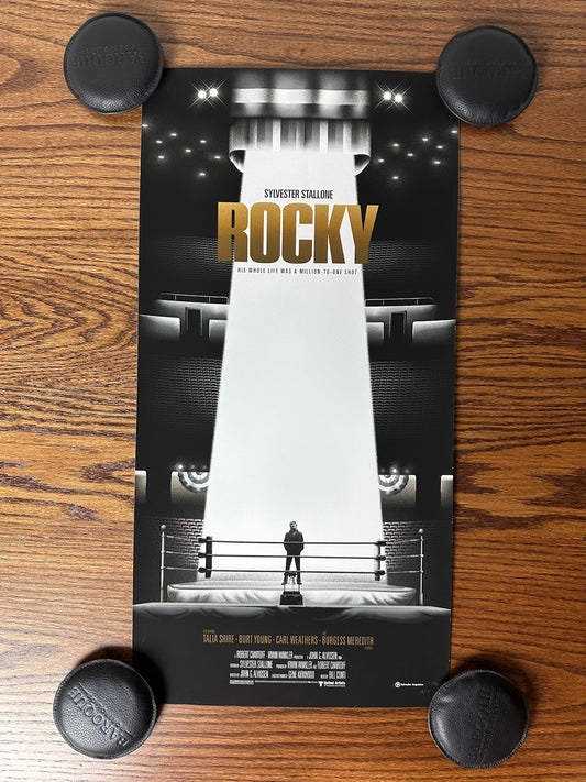 Salvador Anguiano – Rocky, 12 x 24 in, art print