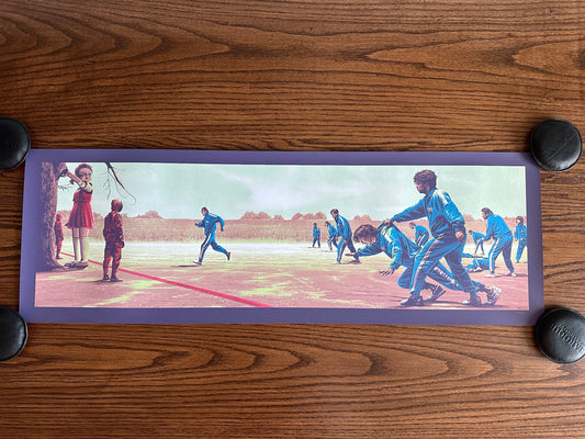 Mark Englert – Squid Games, 36 x 12 in, art print, image 5