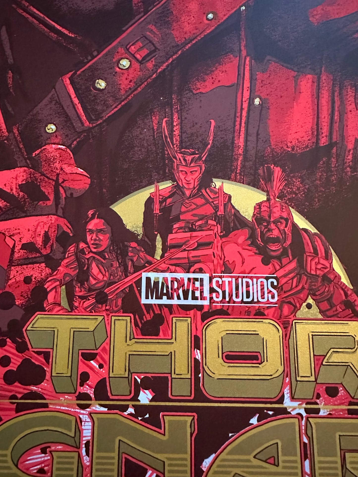 Vance Kelly – Thor Ragnarok, 24 x 36 in, poster, image 4