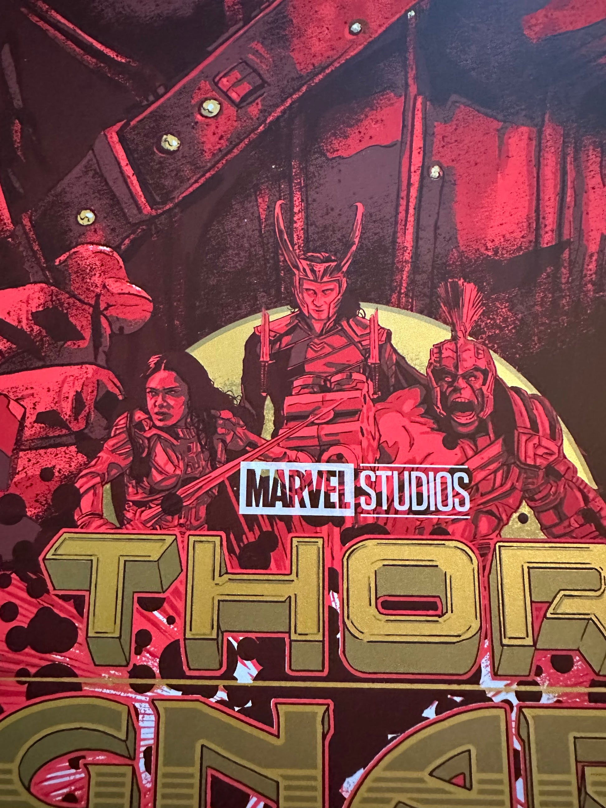 Vance Kelly – Thor Ragnarok, 24 x 36 in, poster, image 4