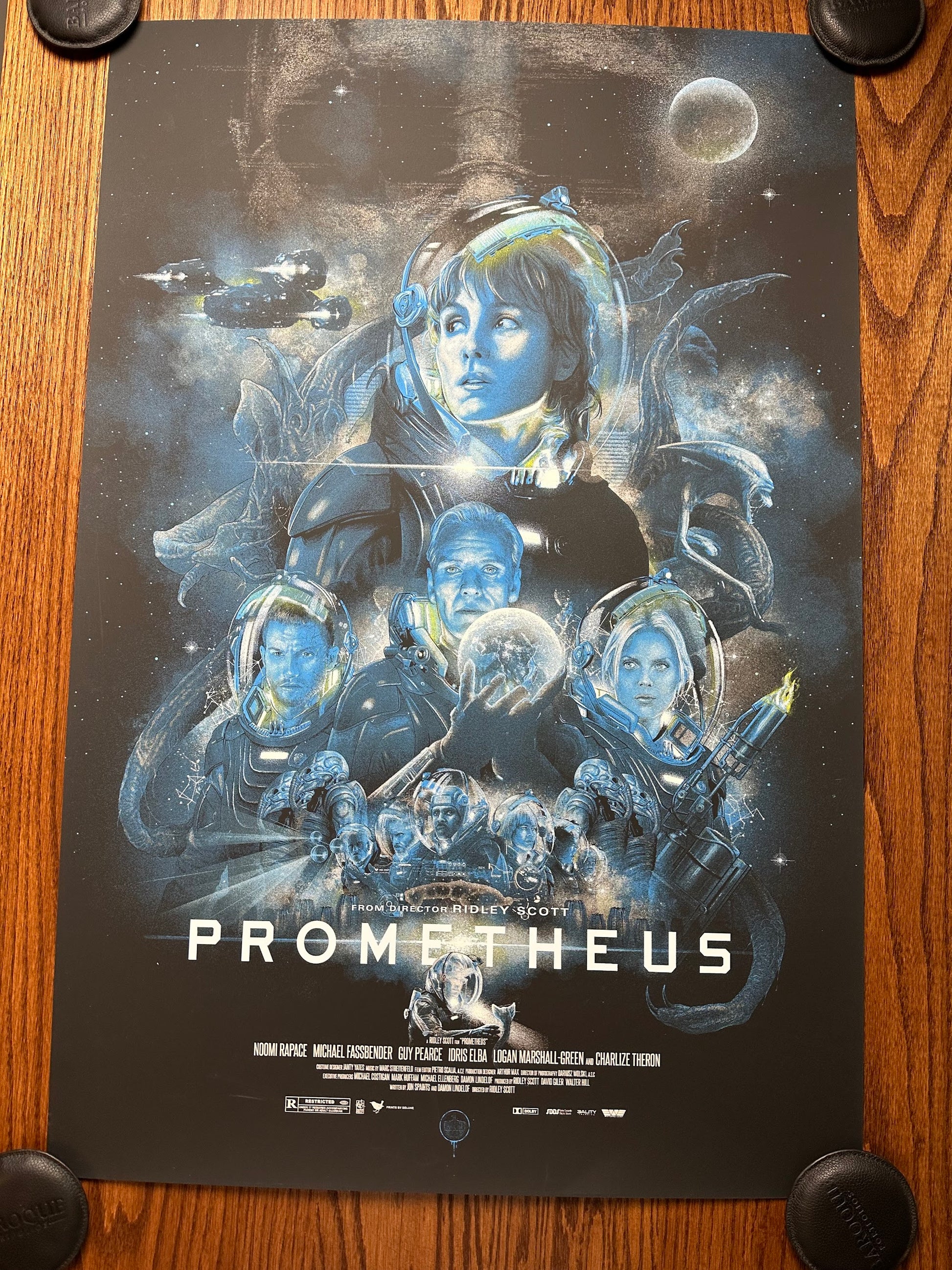 Vance Kelly – Prometheus, 24 x 36 in, poster