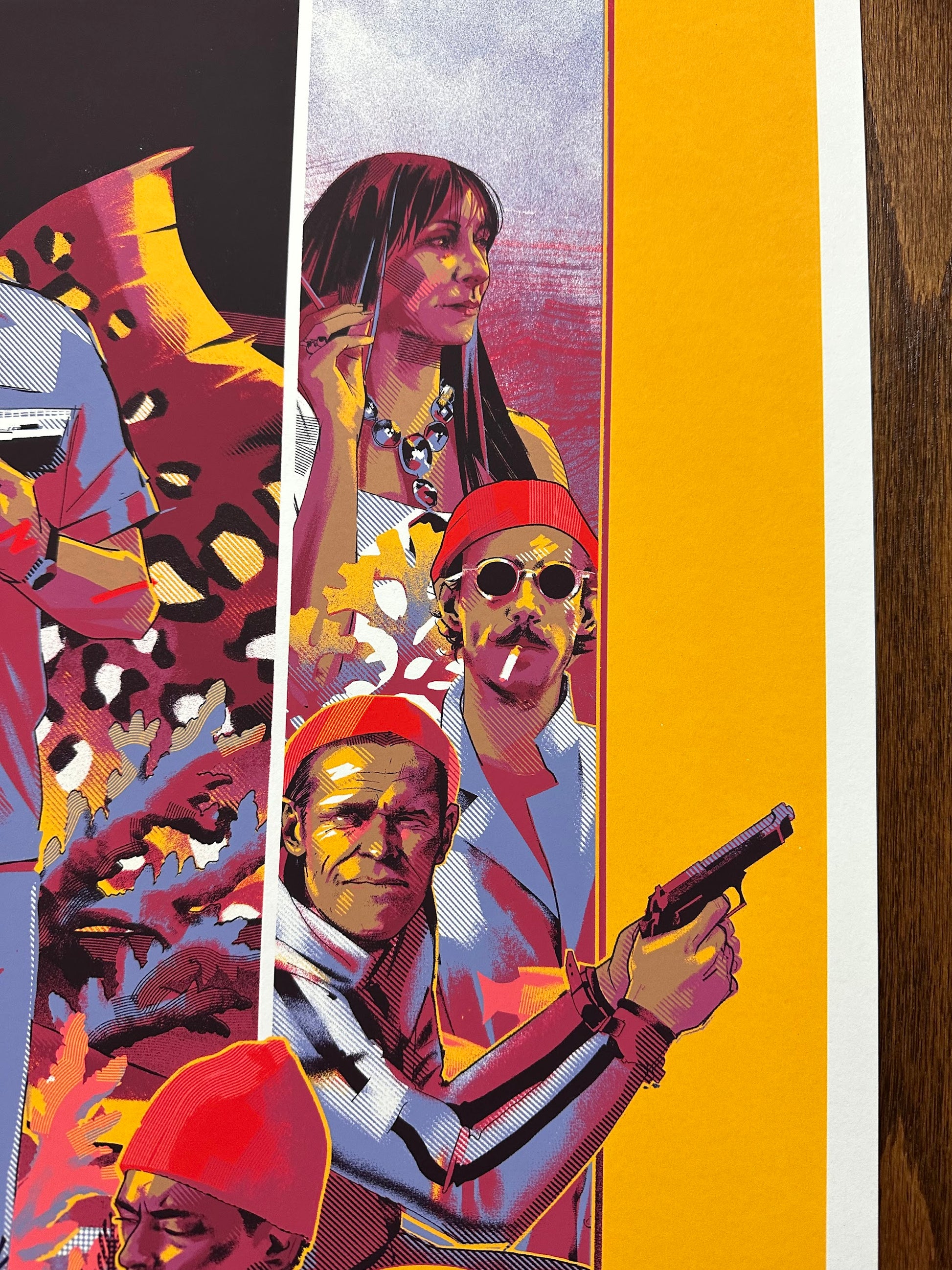 Matt Taylor – The Life Aquatic with Steve Zissou, 24 x 36 in, poster, image 5