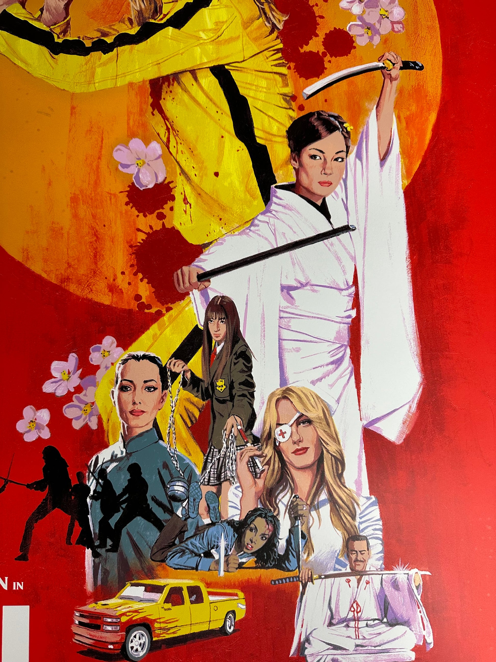 Paul Mann – Kill Bill Vol 1, 24 x 36 in, poster, image 3