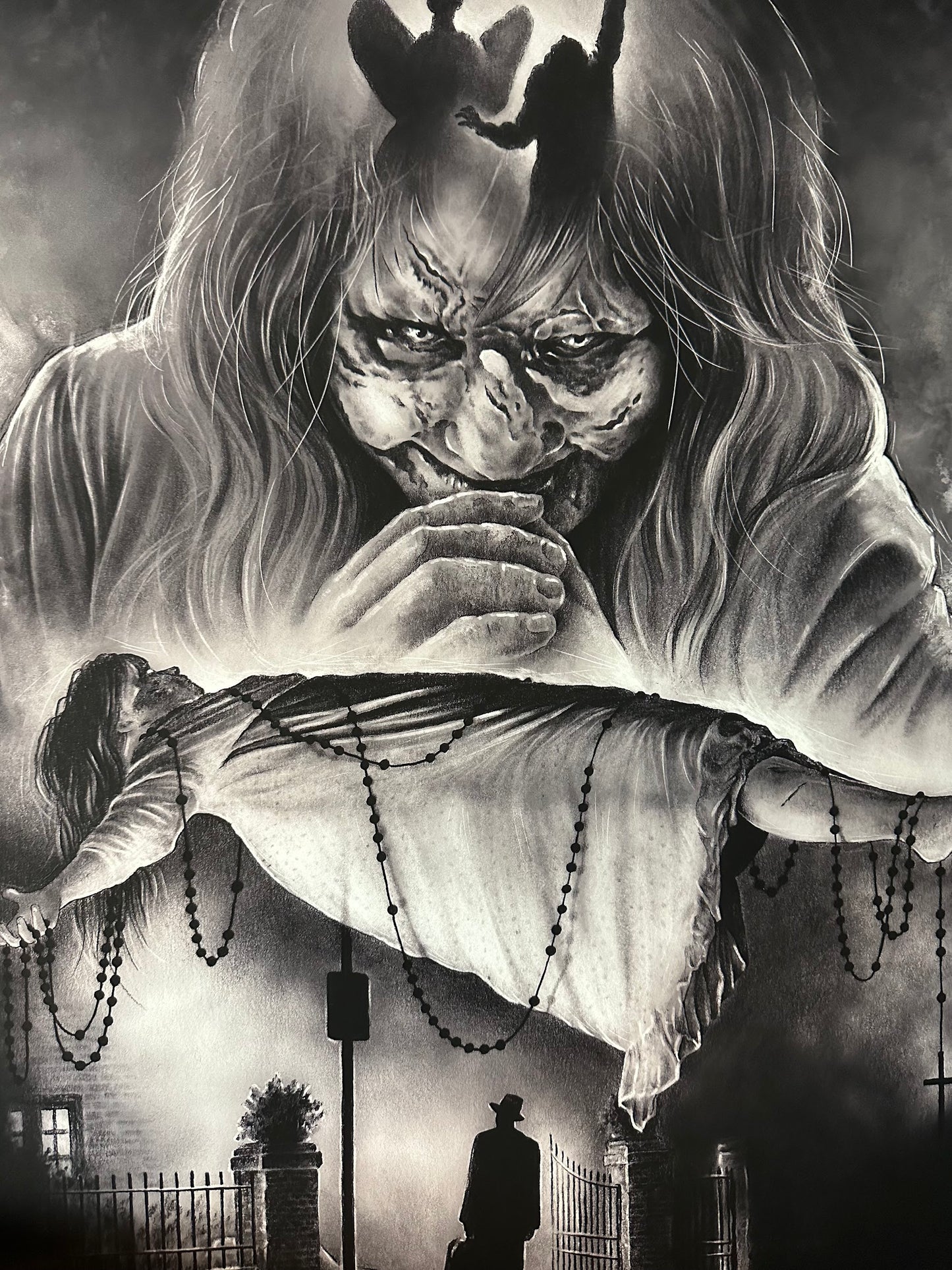 Andrew Rowland – The Exorcist, 24 x 36 in, poster, image 3