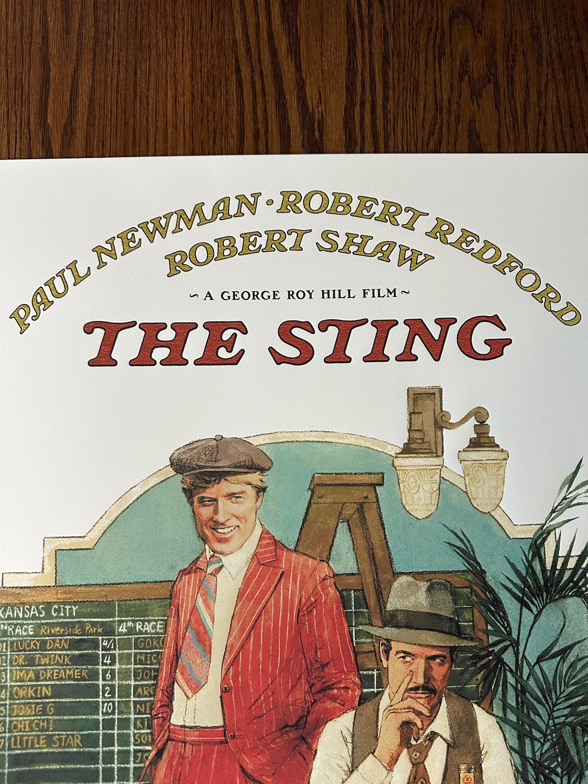 Hans Woody – The Sting, 24 x 36 in, poster, image 2