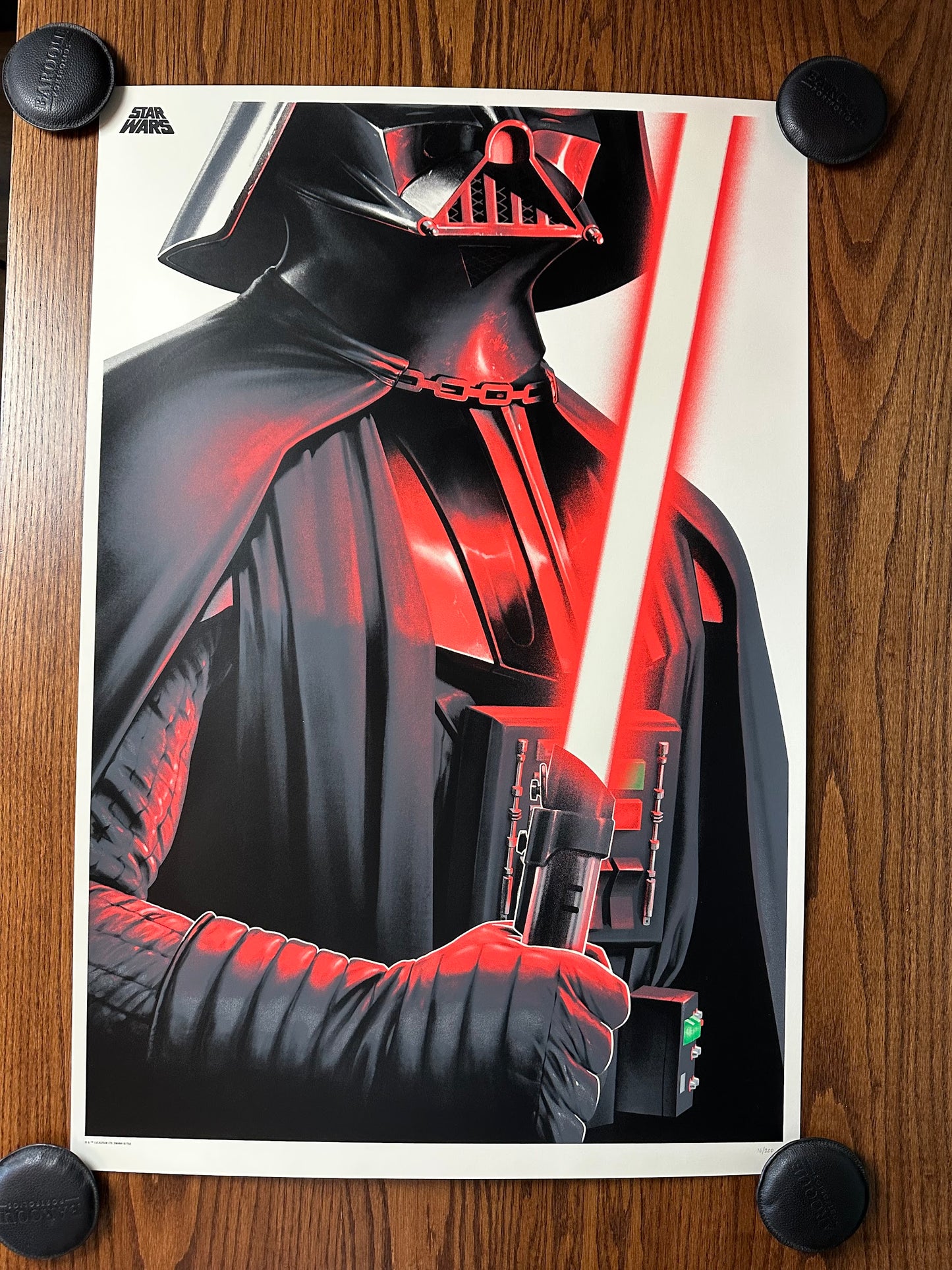 Phantom City Creative – Star Wars - Darth Vader, 24 x 36 in, poster