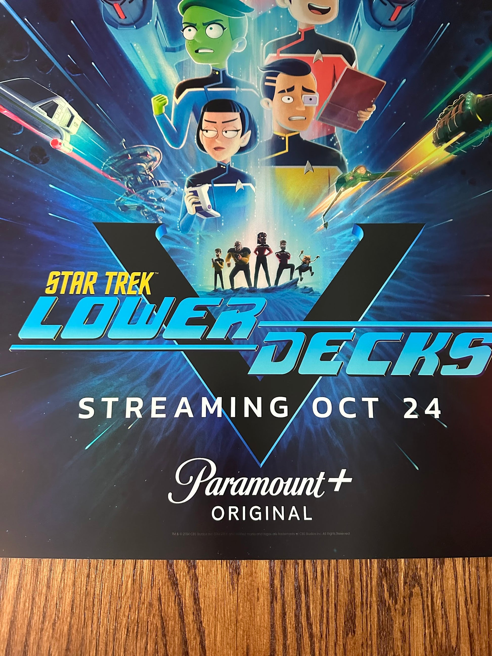 Matt Ferguson – Star Trek Lower Decks Foil Variant, 24 x 36 in, poster, image 6