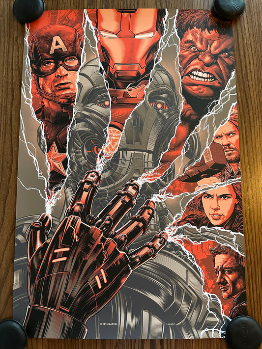 Chris Weston – Avengers Age of Ultron, 24 x 36 in, poster, image 3