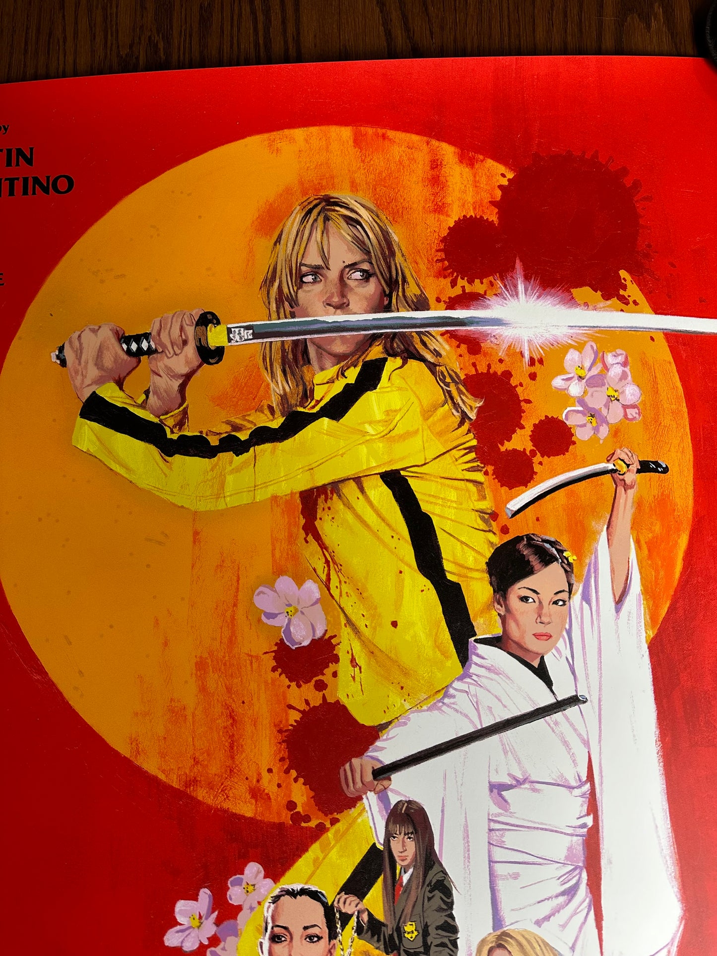 Paul Mann – Kill Bill Vol 1, 24 x 36 in, poster, image 2