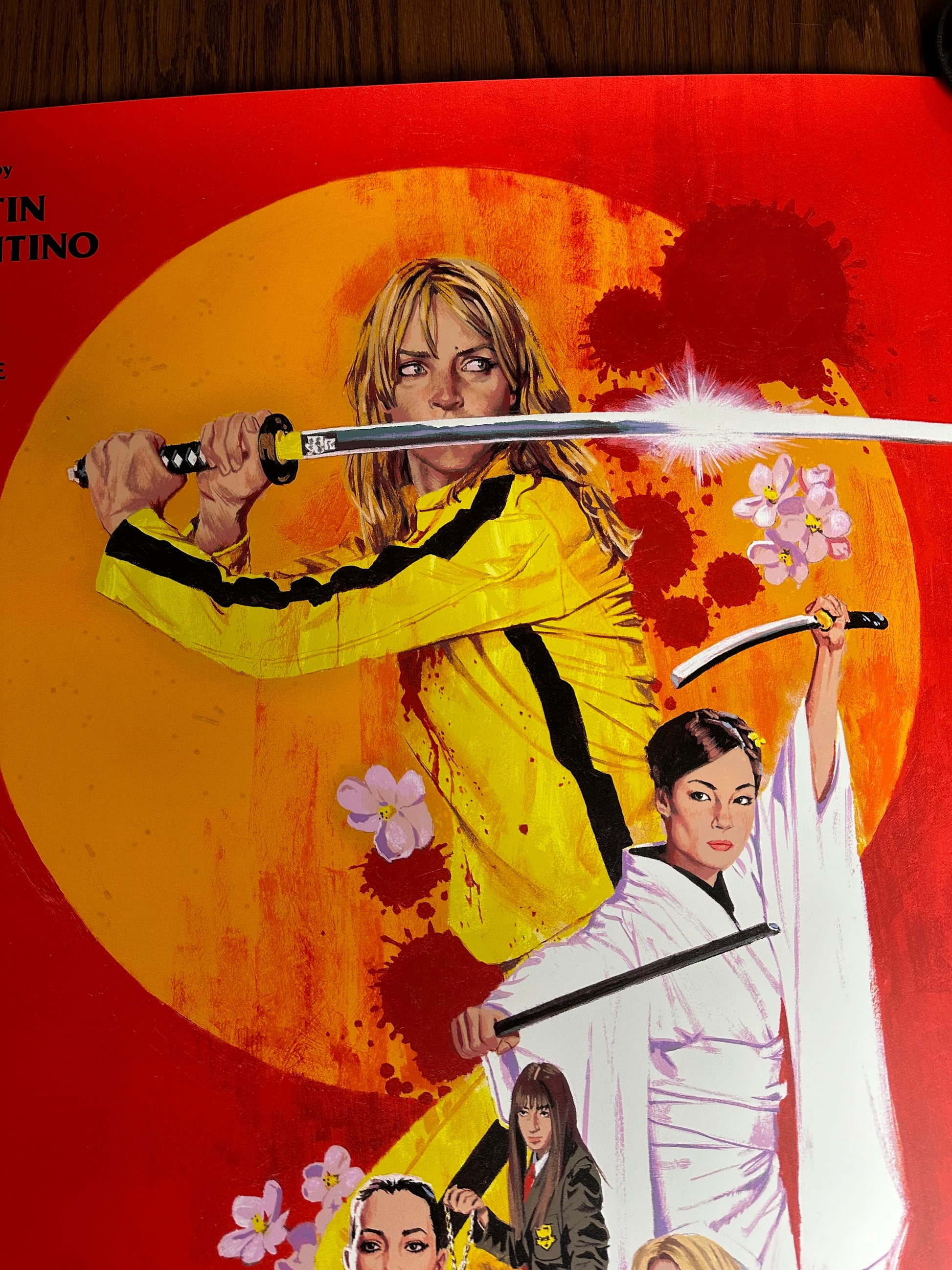 Paul Mann – Kill Bill Vol 1, 24 x 36 in, poster, image 2