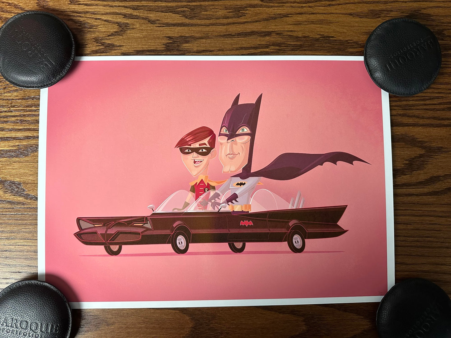 James Gilleard – Batman & Robin, 11.7 x 16.5 in, art print