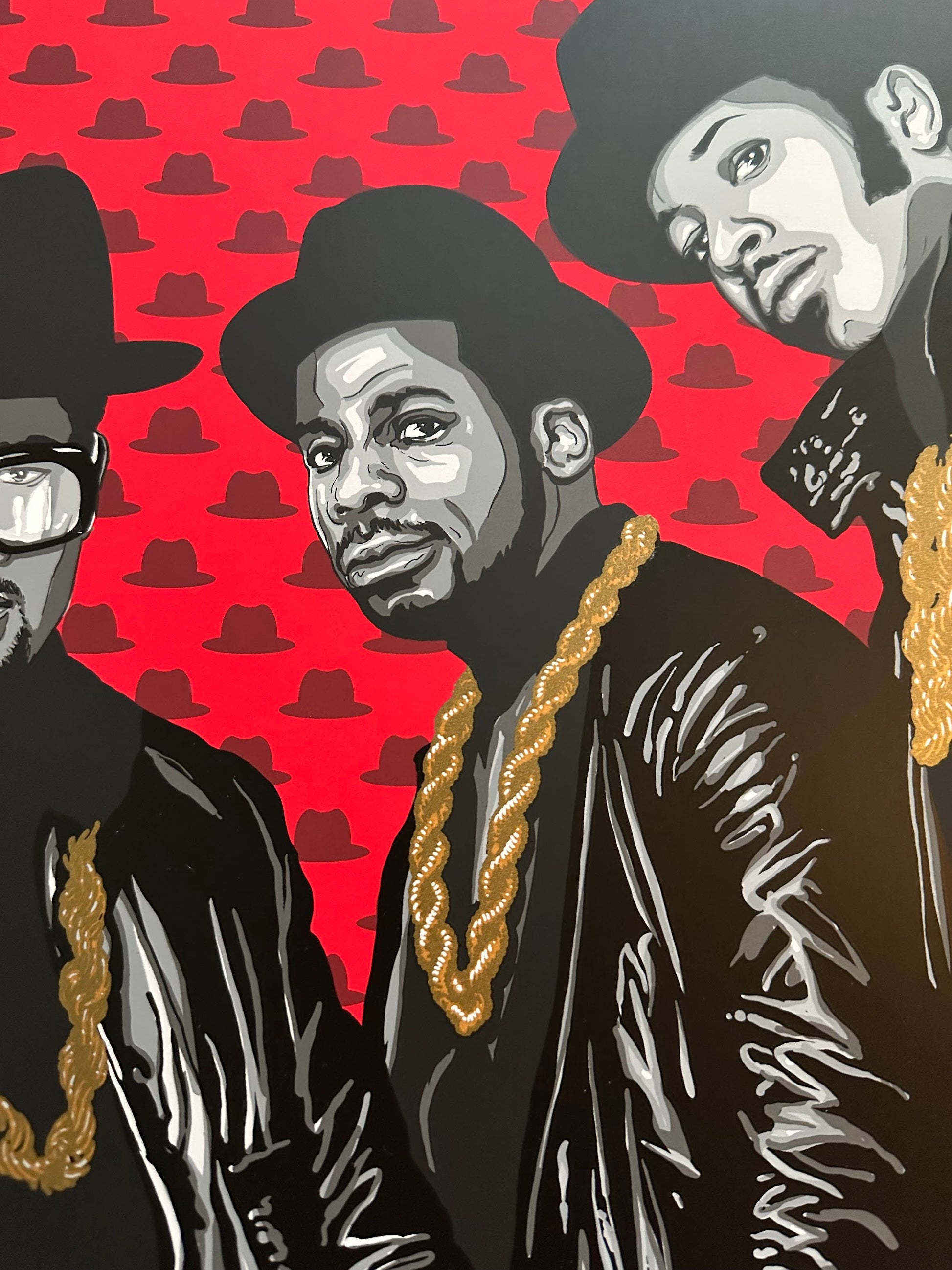 Vance Kelly – Run DMC, 24 x 36 in, poster
