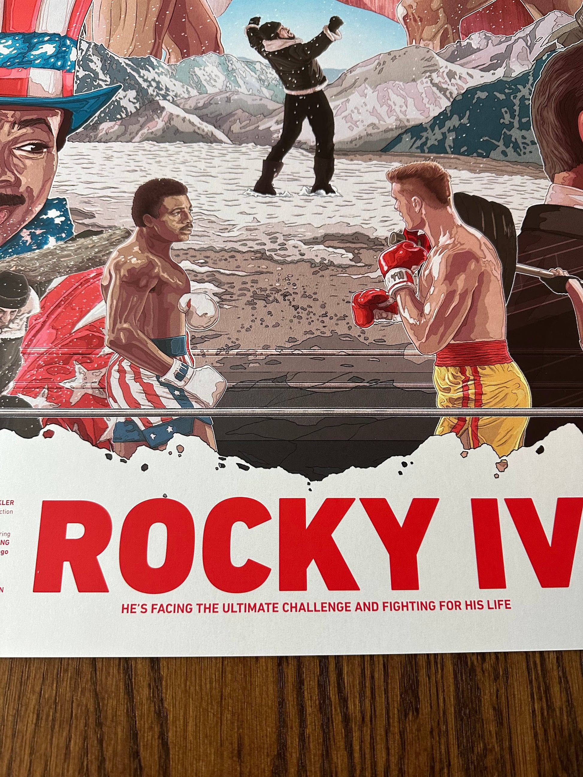 Tavo Montanez - Rocky 4 24x36 movie poster - detail image 6