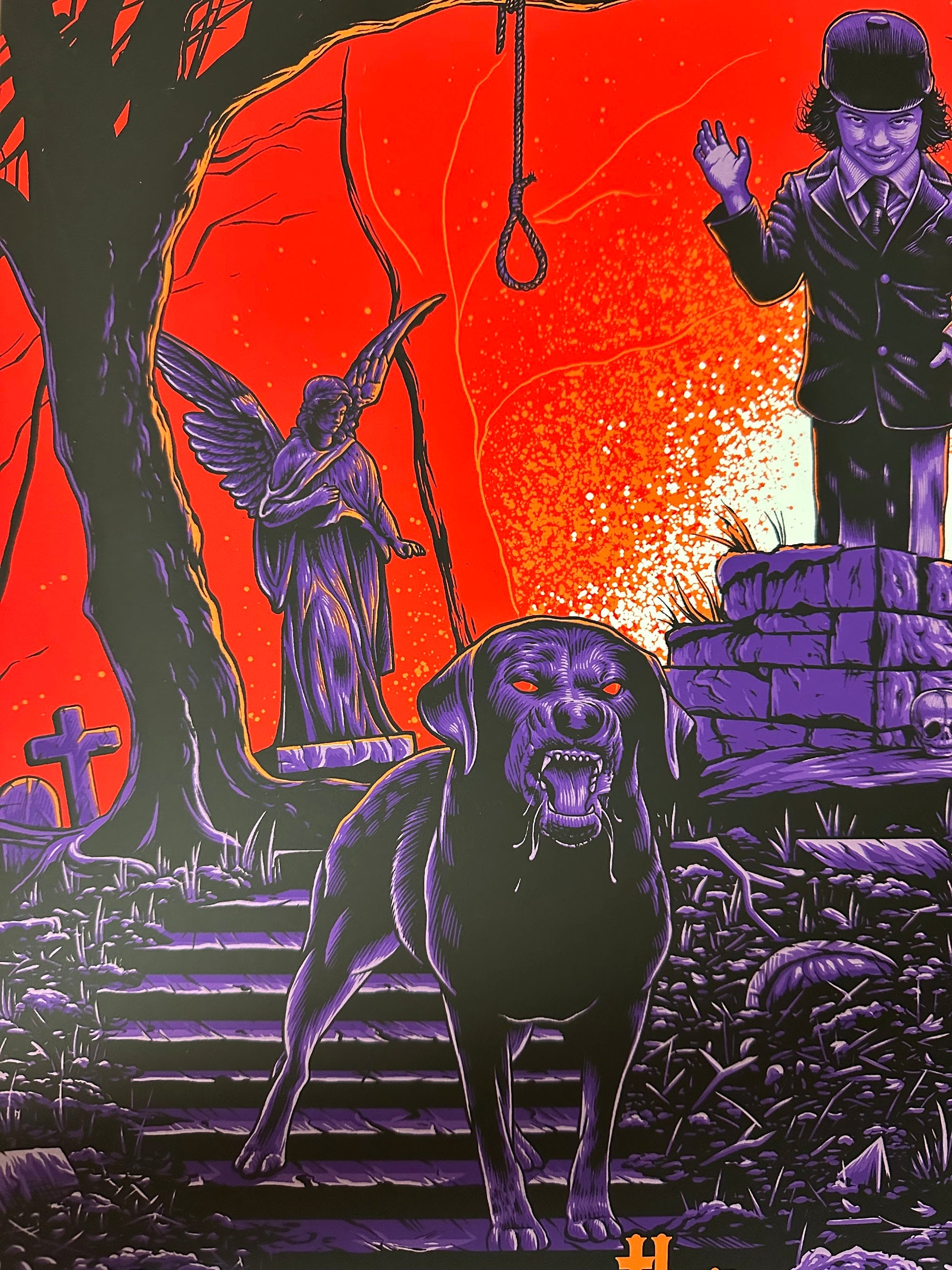 Sam Mayle – The Omen, 18 x 24 in, art print, image 3