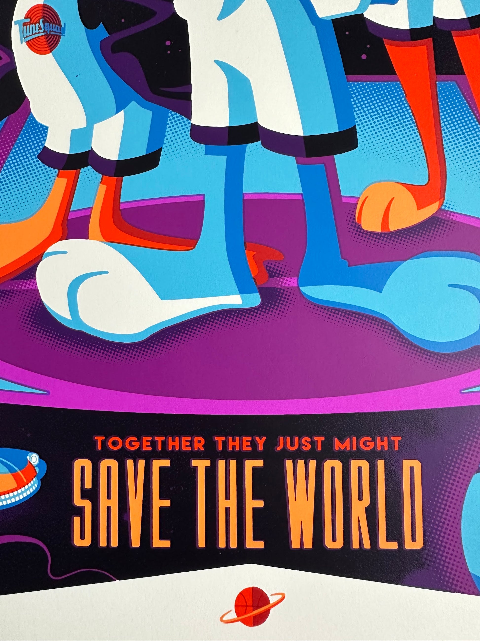Tom Whalen – Space Jam A New Legacy, 12 x 36 in, art print, image 5
