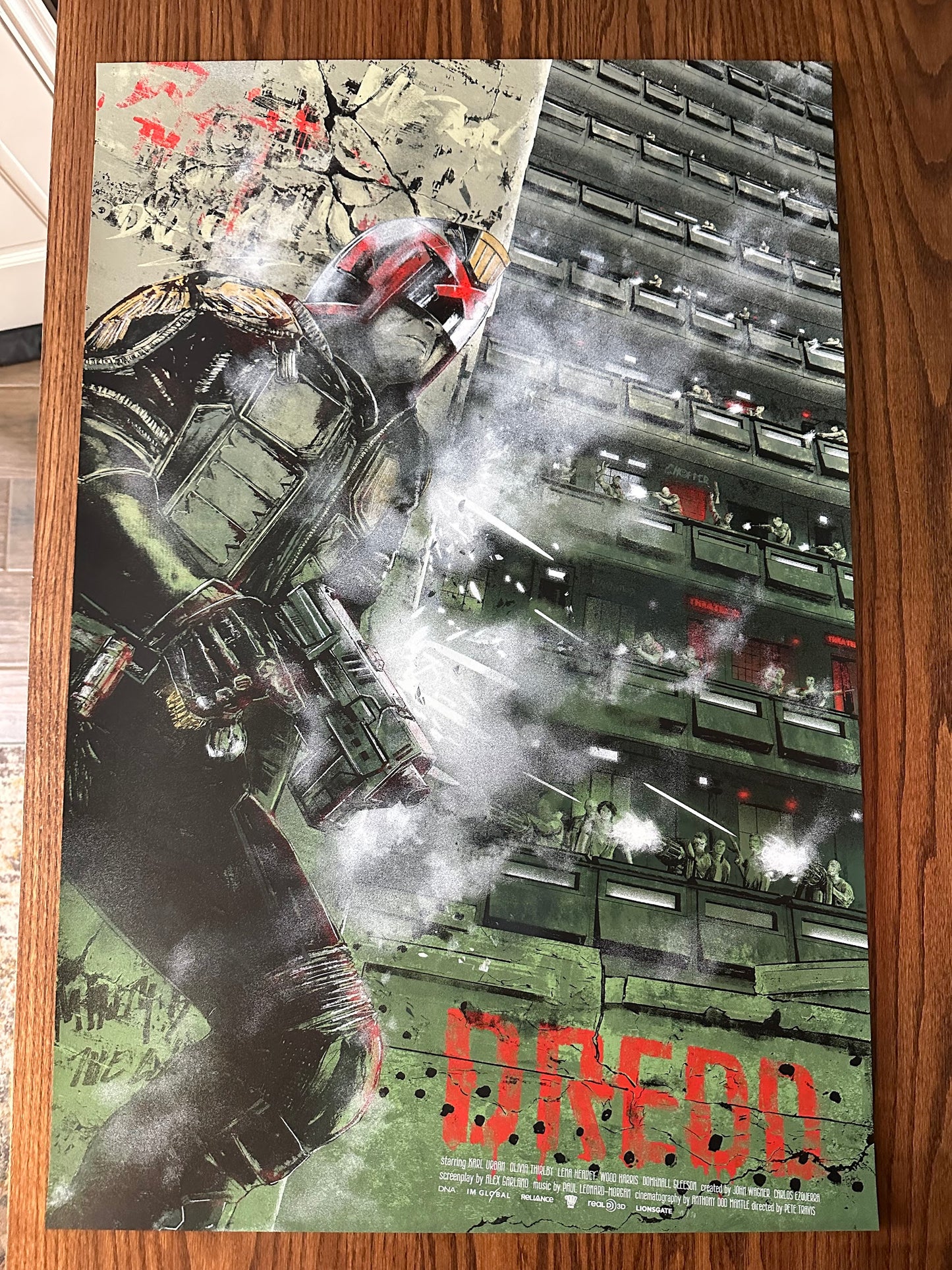 Ben Terdik – Dredd, 24 x 36 in, poster