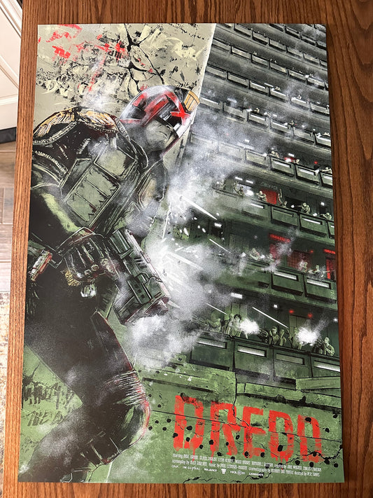 Ben Terdik – Dredd, 24 x 36 in, poster