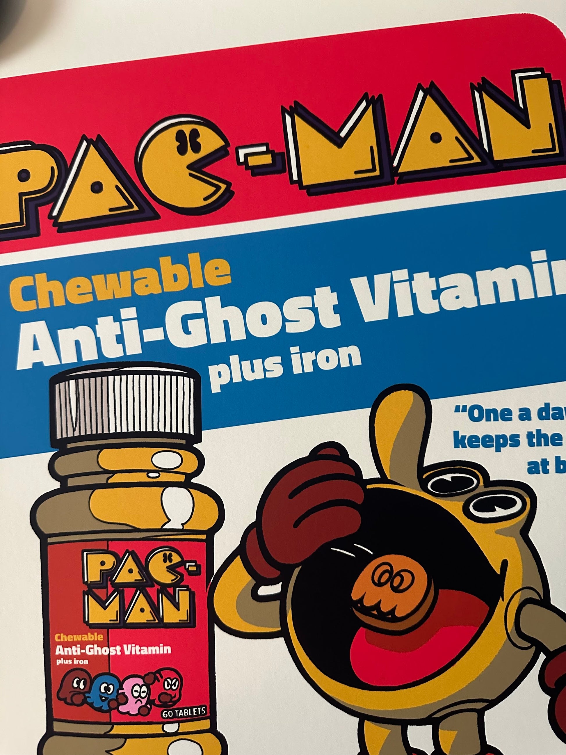 Glen Brogan – Pac-Man Vitamins, 16 x 20 in, art print, image 4