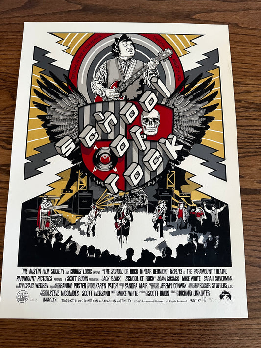 New Flesh – School of Rock, 18 x 24 in, art print, image 4