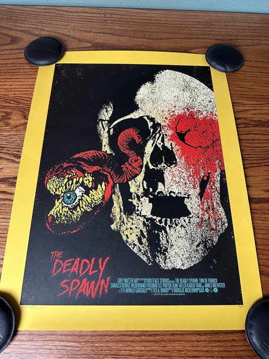QFSChris – Deadly Spawn, 18 x 24 in, art print