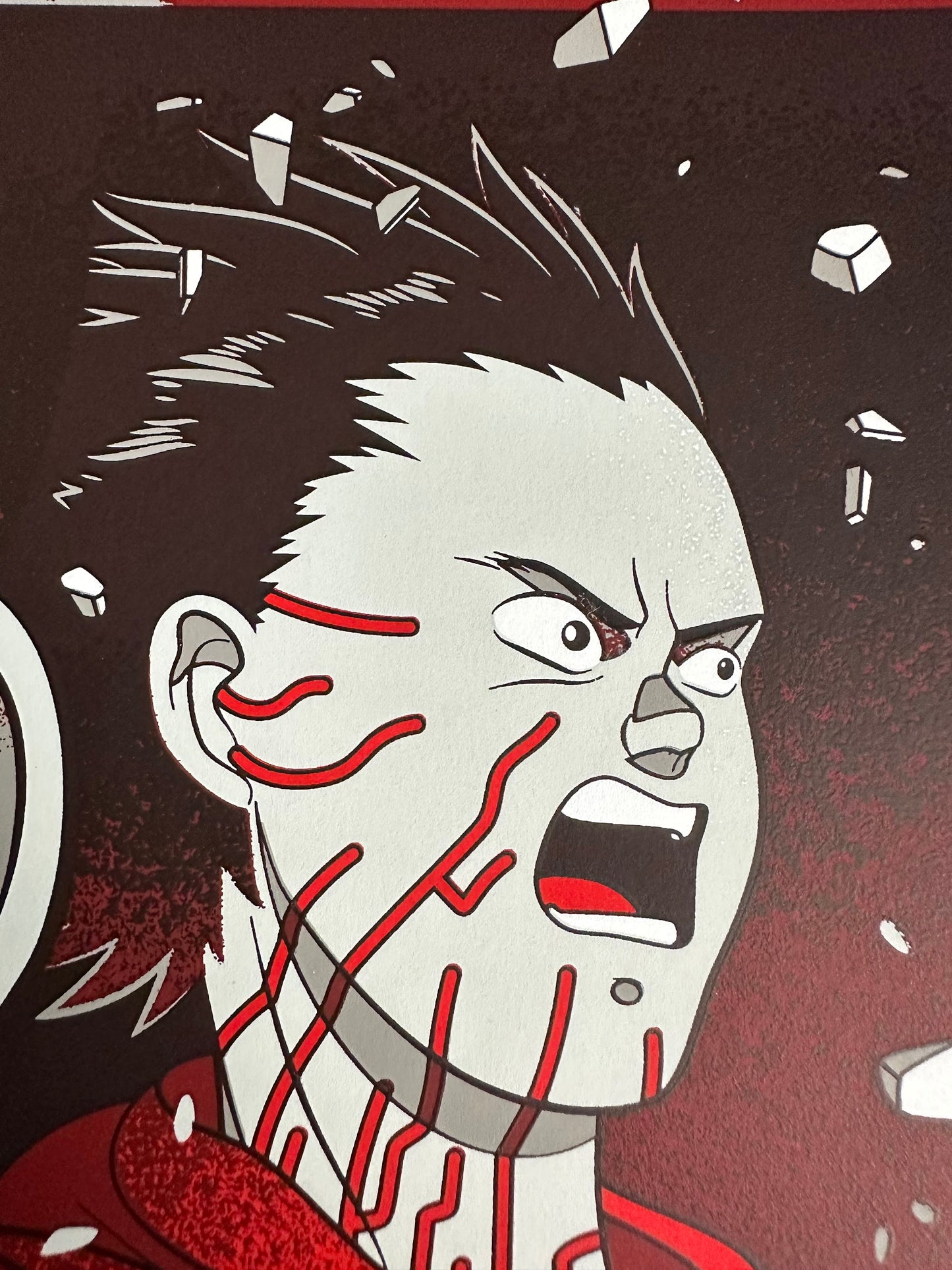 Guillaume Morellec – Akira "Kung-Fu Theater", 18 x 24 in, art print, image 4