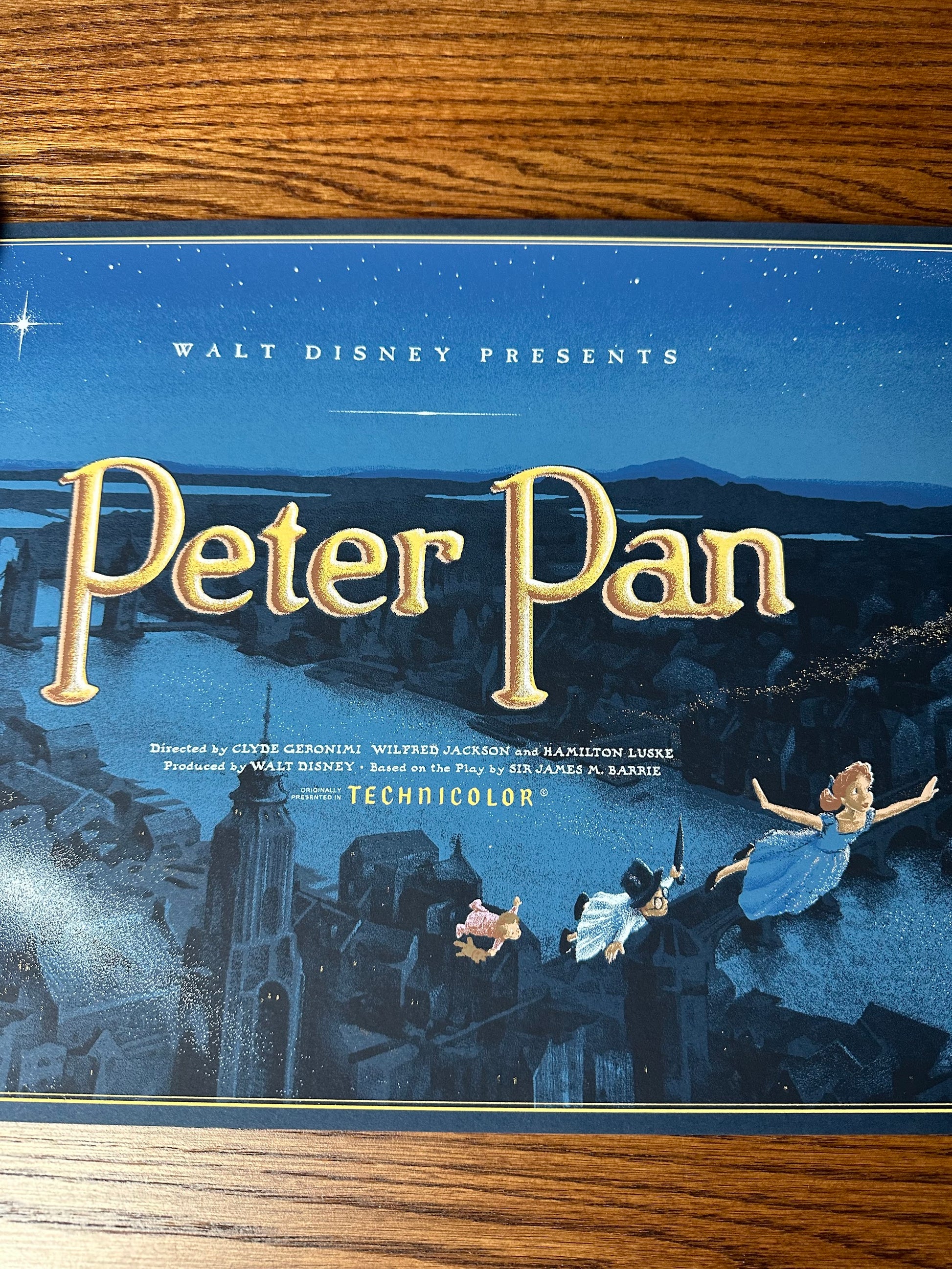 JC Richard – Peter Pan, 36 x 12 in, art print, image 2