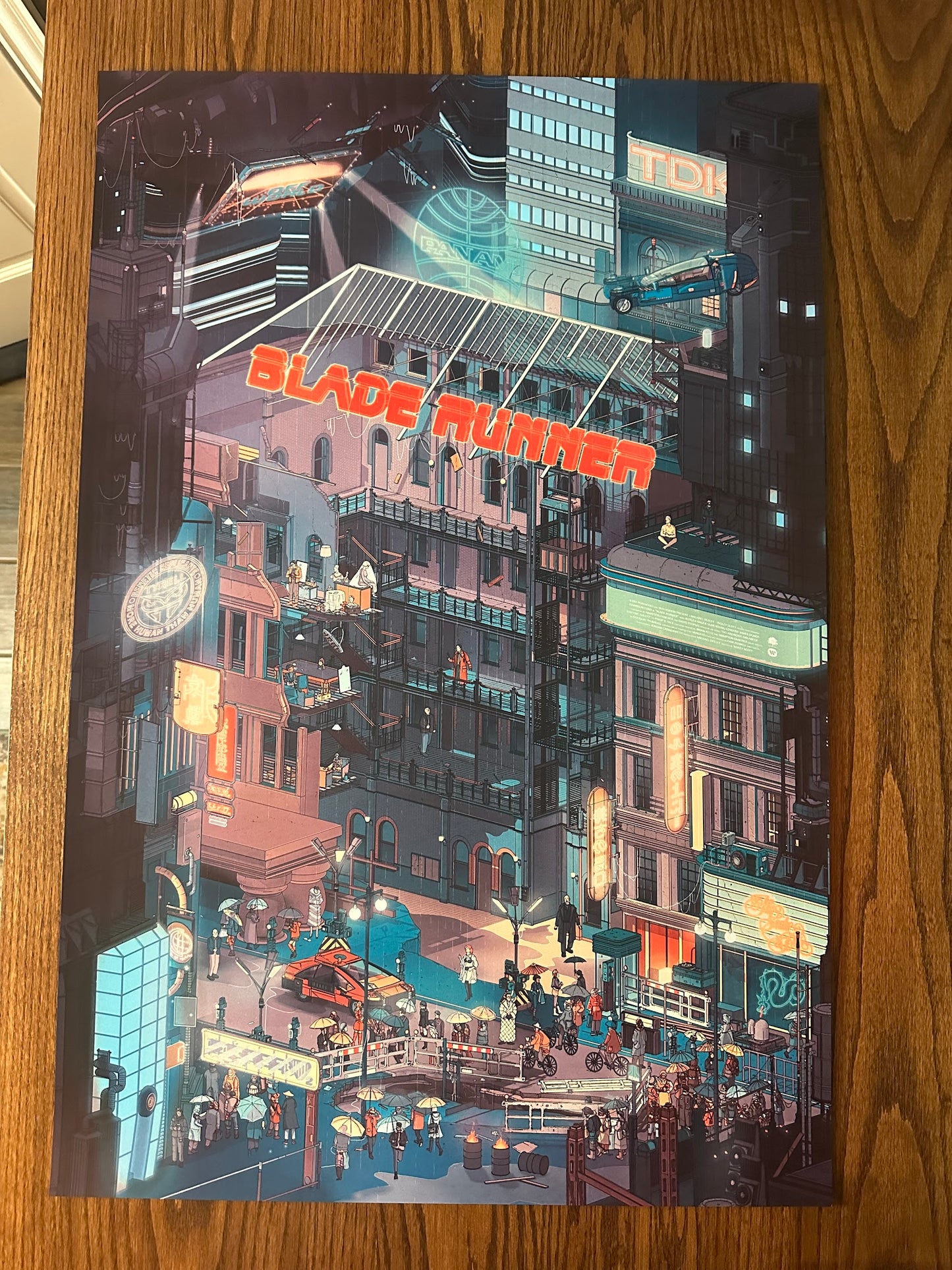 Doug John Miller – Blade Runner, 24 x 36 in, poster