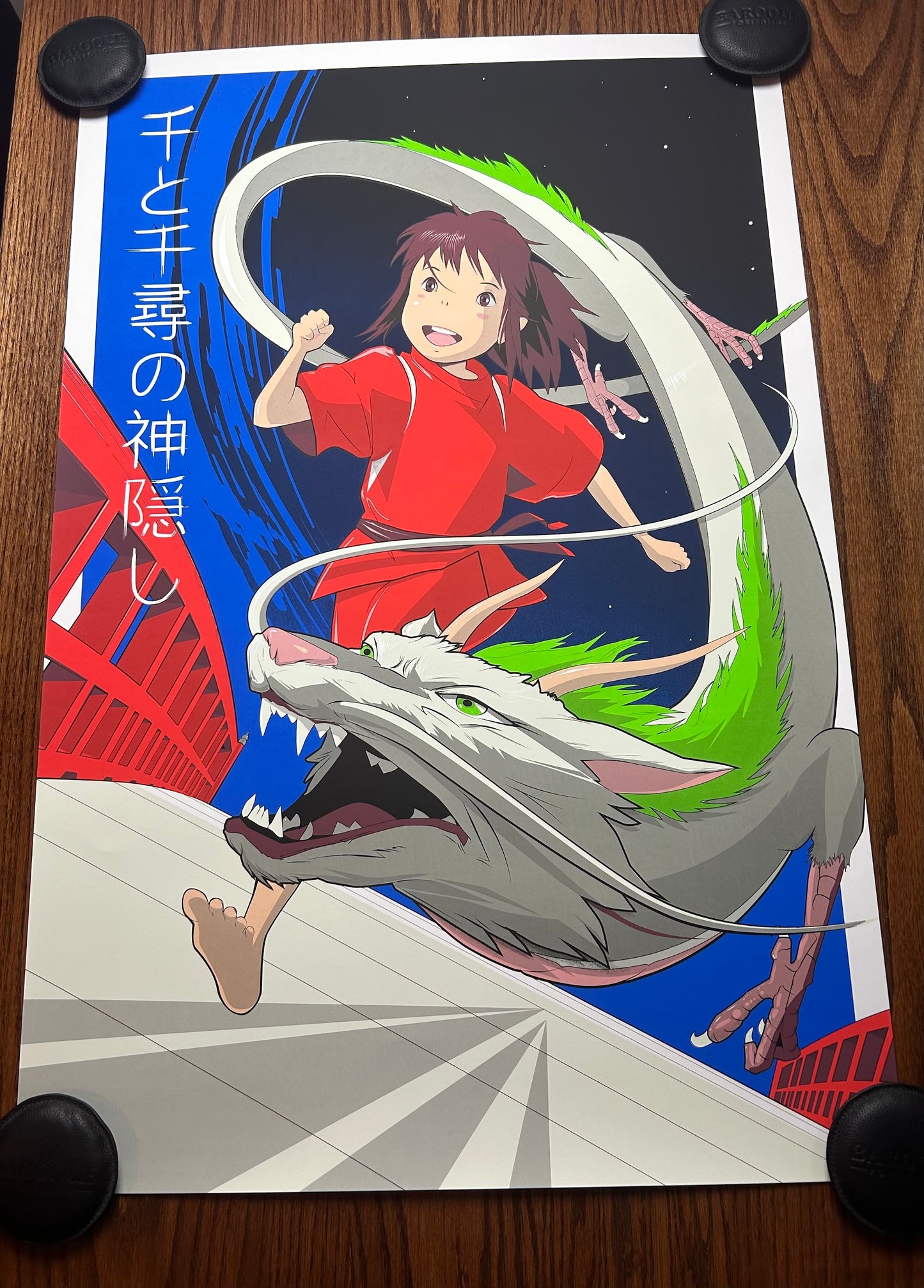 Craig Drake – Spirited Away, 24 x 36 in, poster