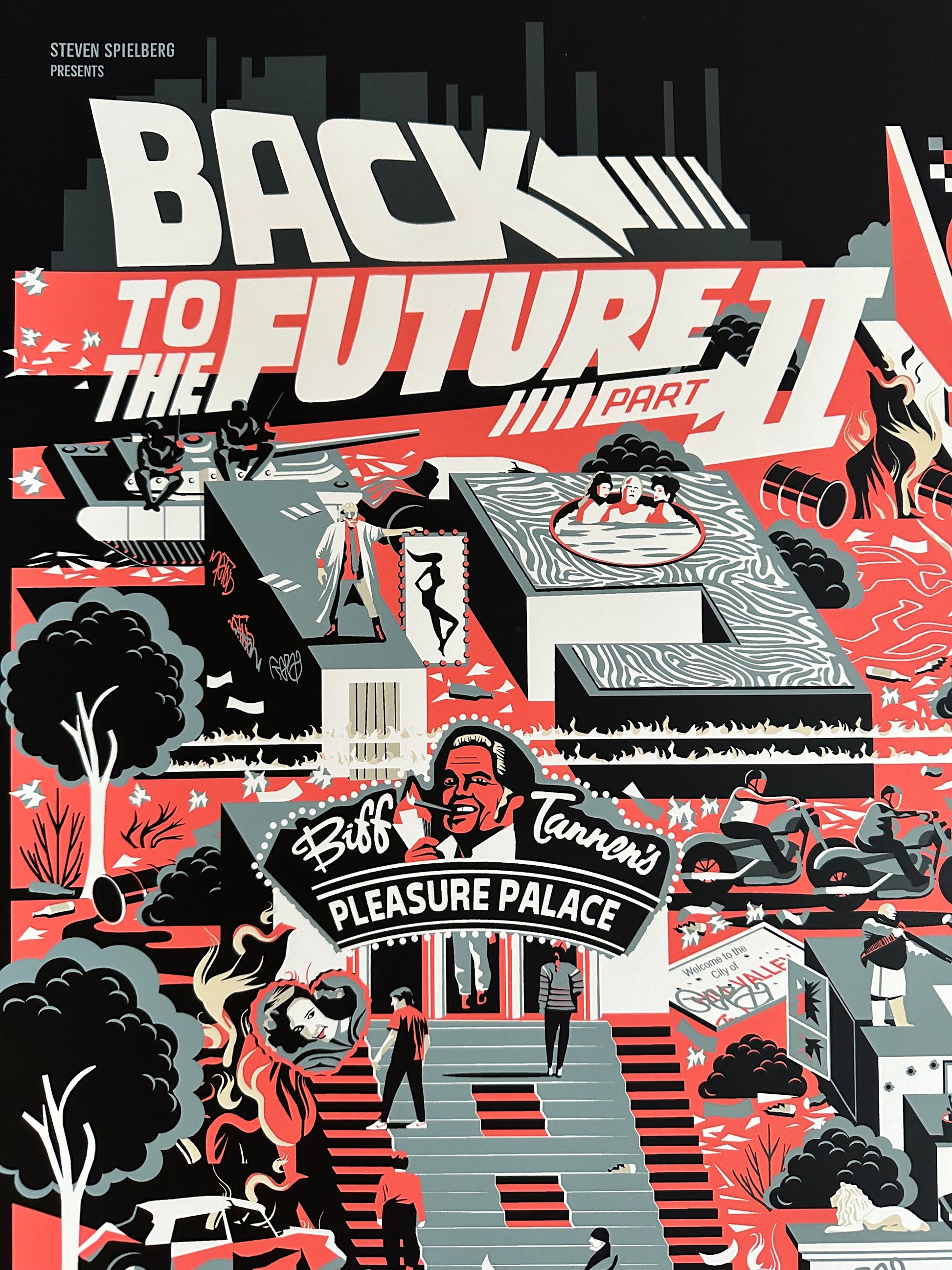 Adam Simpson – Back to the Future Part II, 36 x 24 in, poster, image 3