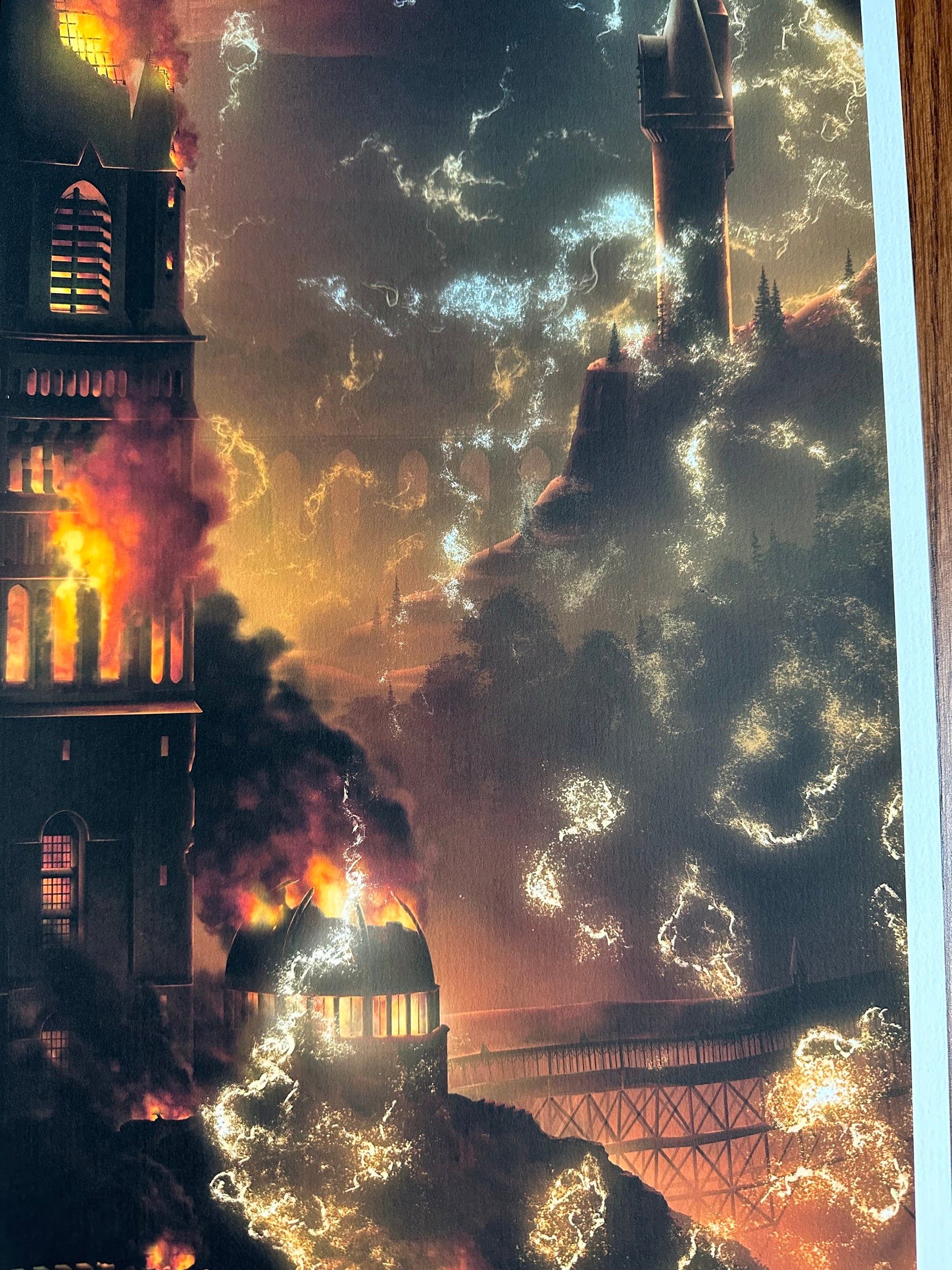 Ben Harman – Harry Potter and the Deathly Hallows, 12 x 36 in, art print, image 4